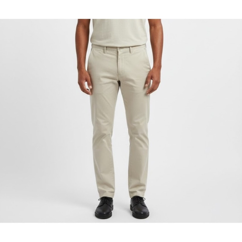 J Crew The Driggs Summerweight Chino Pants Mens‎ 32x34 Khaki Slim Fit